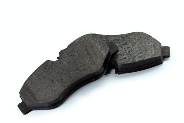 brake pads isolated on white